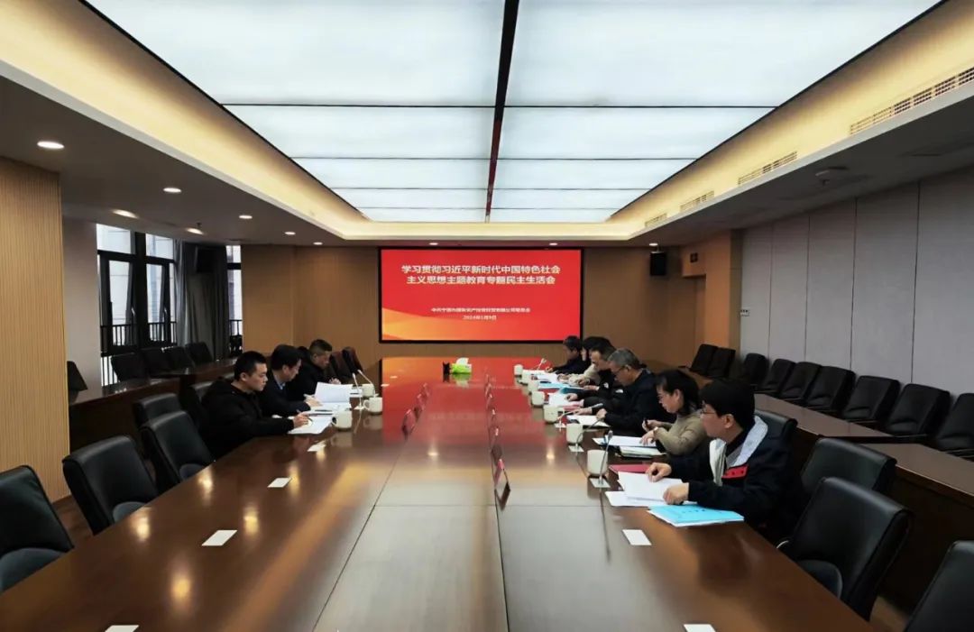 市國(guó)投公司黨委召開(kāi)主題教育專題民主生活會(huì)